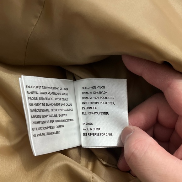 NWT - Michael Kors Women’s Belted Quilted Puffer Jacket - Size XL - Picture 9 of 9